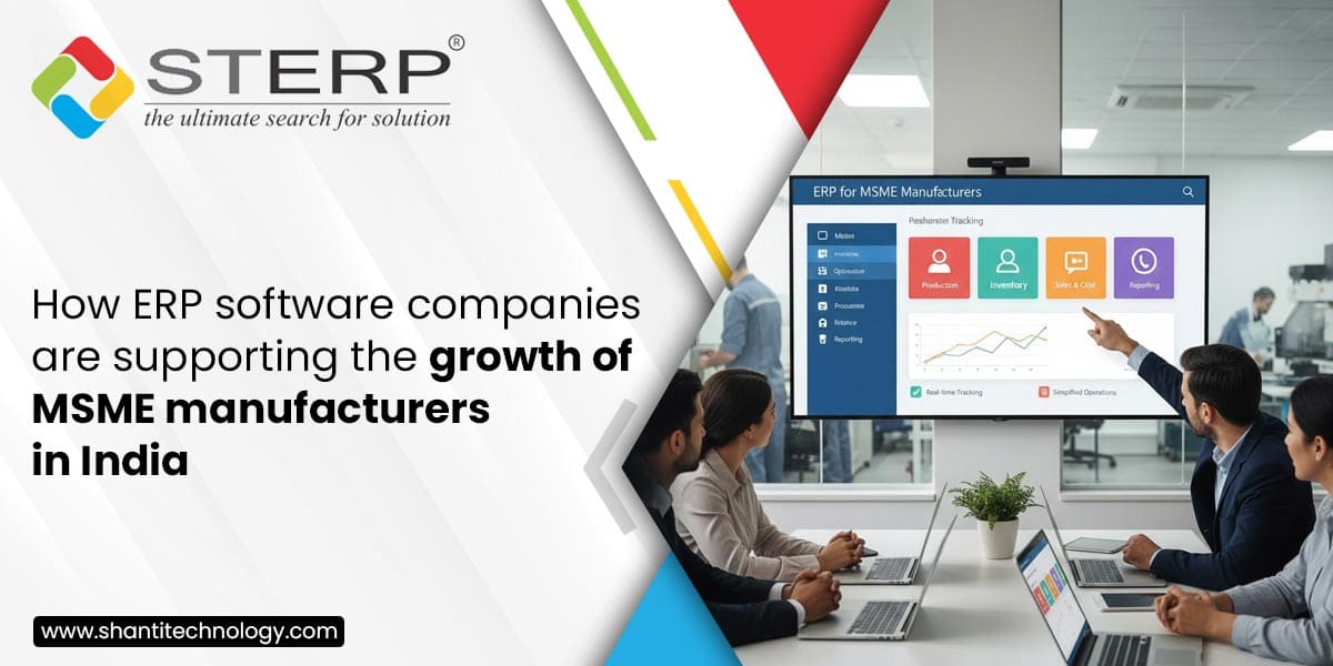 How ERP Software Companies Are Supporting The Growth Of MSME Manufacturers In India
