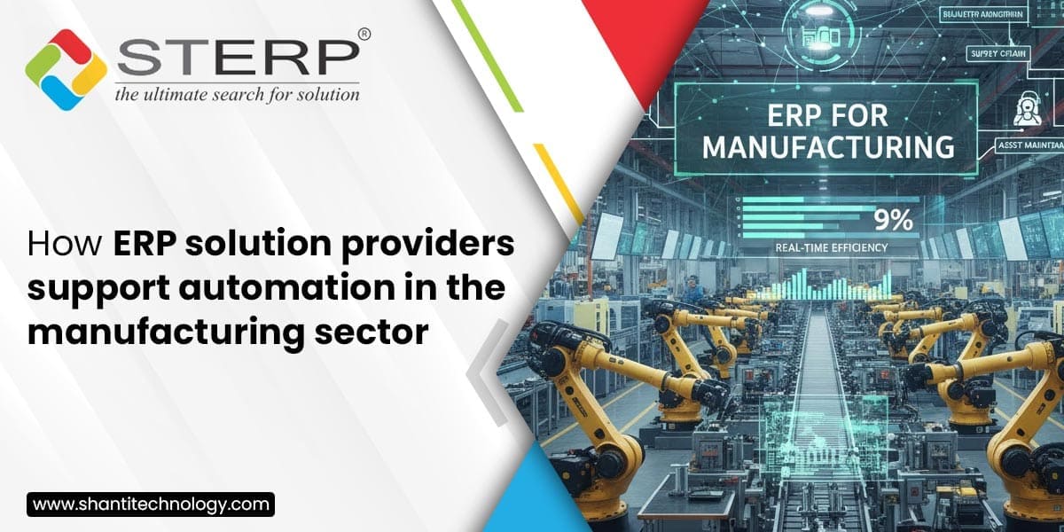 How ERP Solution Providers Support Automation In The Manufacturing Sector